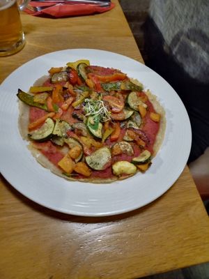 Kartoffelpizza at Kartoffelkäfer in Bad Salzungen