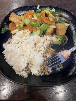 Vegan Padd Pak Rum Mitt  at Thai Charm in Indianapolis