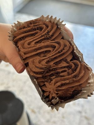 Chocolate fudge brownie  at The Shop in Spokane