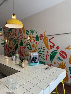 Decor  at Chorrito Sauce Co in Edinburgh