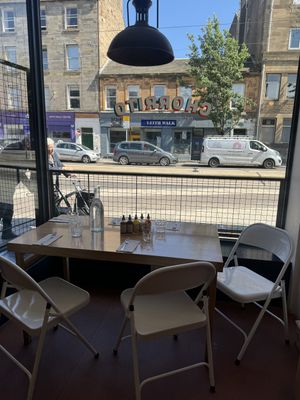 Seating   at Chorrito Sauce Co in Edinburgh