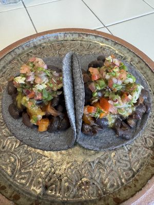 Black bean   at Chorrito Sauce Co in Edinburgh