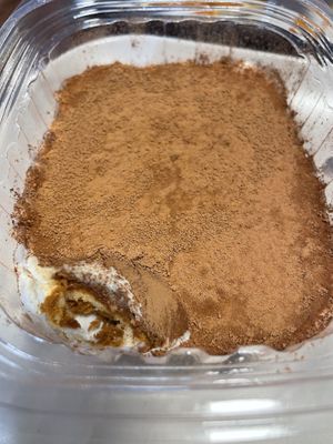 The best Tiramisu ever  at Tuba Cafe in Squamish