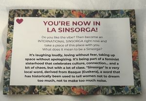   at La Sinsorga - Cultural Space in Bilbao