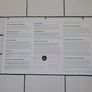 Menu at Frankie & Jo's in Larkspur