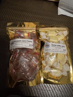 Snagged these candies from their little shop- fun to try something new   at BOONNOON Market in Arlington