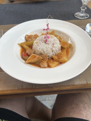 Incredible breakfast that rotates everyday  at Na Vayla PaPlern Hotel in Bangkok