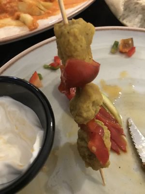 Brocheta de seitan  at Arte y Sabor in Sevilla