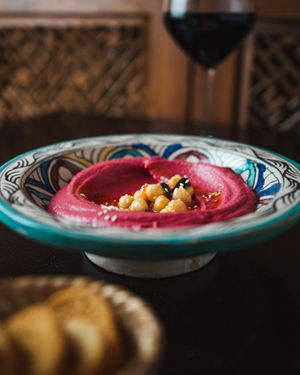 Humos remolacha  at Arte y Sabor in Sevilla