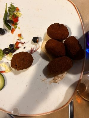 Croquetas de espinaca   at Arte y Sabor in Sevilla