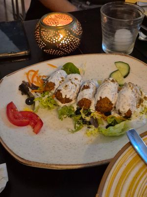 Falafel at Arte y Sabor in Sevilla