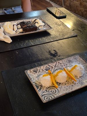 Rice with coconut milk at Arte y Sabor in Sevilla