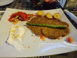Seitan filet at Arte y Sabor in Sevilla