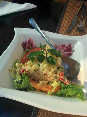 Couscous salad at Arte y Sabor in Sevilla