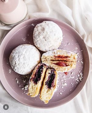 Different types of cakes, sweets, always deliicous😄 at Mindful Munchies in Canggu