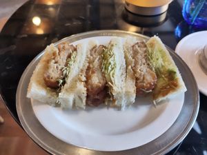 Katsu Sando at Toriba Coffee in Kyoto