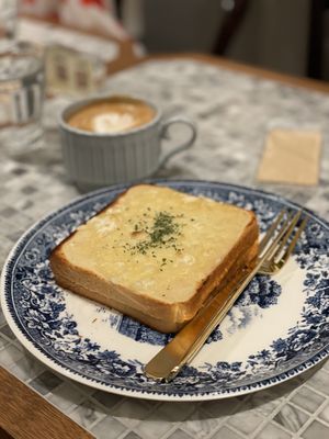 Croque Monsieur  at Toriba Coffee in Tokyo