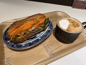   at Toriba Coffee in Tokyo