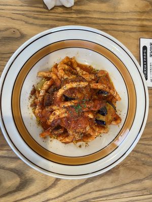 Vegan pasta  at Wine Kumano in Wakayama