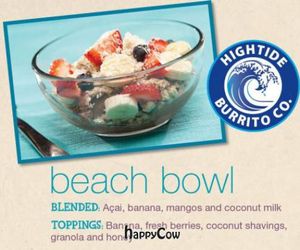 Beach Acai Bowl at Hightide Burrito Co. in Jacksonville