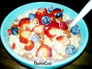 My triple berry bowl today...YUM!!!! at Hightide Burrito Co. in Jacksonville