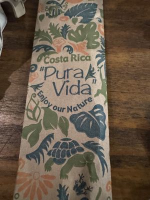 Eco friendly   at Lori Restaurant & Deli in Dominical