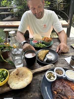 All our food  at Lori Restaurant & Deli in Dominical