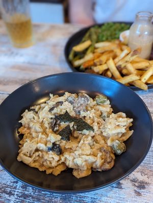 Seafood pasta at The Good Grub in Eastbourne