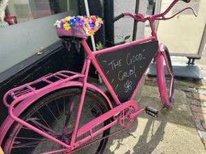 Look for the bicycle.   at The Good Grub in Eastbourne