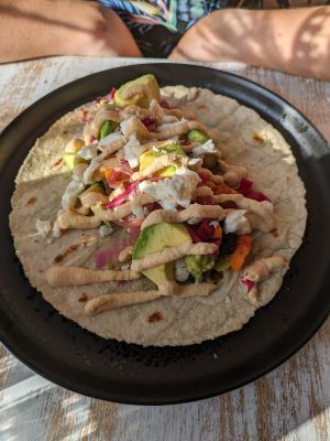 GF taco at The Good Grub in Eastbourne