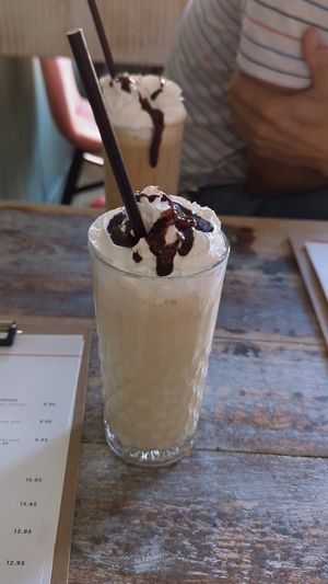 Peanut butter and banana shake 🍌 at The Good Grub in Eastbourne