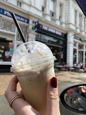 Biscoff oat milkshake   at The Good Grub in Eastbourne