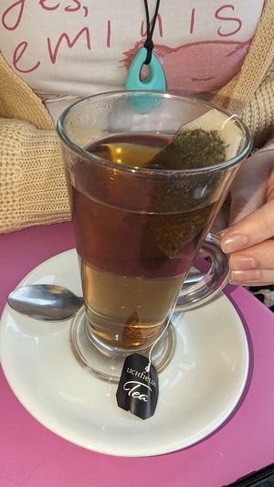 Peppermint tea at The Good Grub in Eastbourne