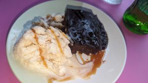 Sticky toffee pudding at The Good Grub in Eastbourne