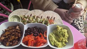 Fajitas at The Good Grub in Eastbourne