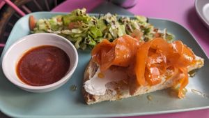 "Smoked salmon" at The Good Grub in Eastbourne