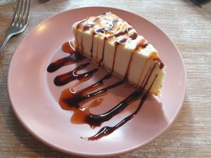 Cheezecake at The Good Grub in Eastbourne