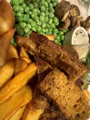 Steak and chips (vegan!)   at The Good Grub in Eastbourne