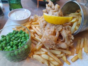 'Fish' & chips at The Good Grub in Eastbourne