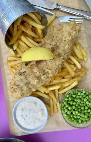 Fish and Chips  at The Good Grub in Eastbourne