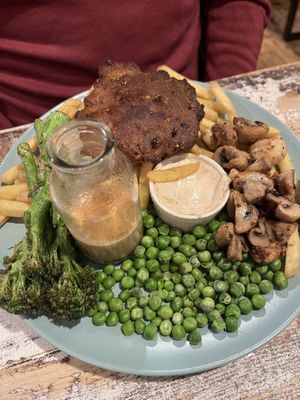 Vegan Steak n chips   at The Good Grub in Eastbourne