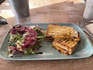 Steak toastie  at The Good Grub in Eastbourne