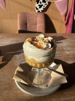 “Vanilla cheesecake"  at The Good Grub in Eastbourne