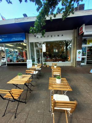 Caffeina Coffi Outside. at Caffeina in Prestatyn