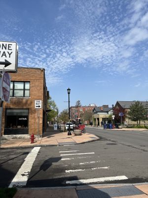 Outsidee  at Owl Eyes Cafe in Buffalo