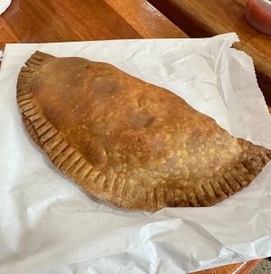 Weekly special veggie samosa   at Owl Eyes Cafe in Buffalo