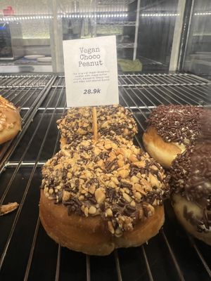Vegan chocolate peanut   at Dough Darlings Ubud in Ubud