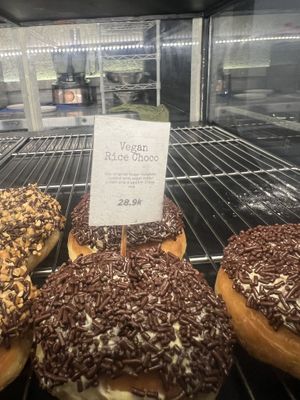 Vegan rice chocolate   at Dough Darlings Ubud in Ubud