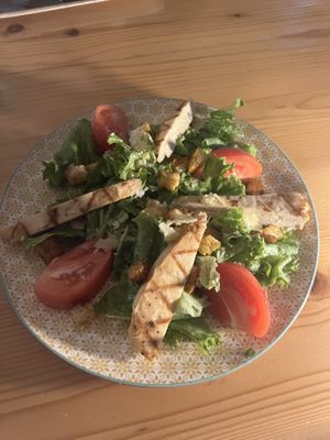 Vegan Caesar salad  at Selena in Balchik