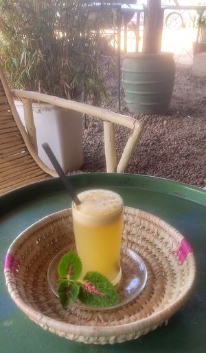 Passion juice at Signature Bistro & Cottages in Naivasha